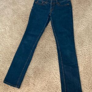 Seven7 Straight Cut Women's Blue Jeans